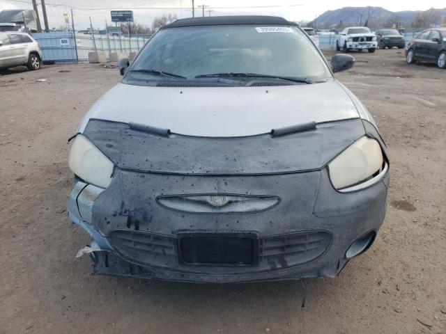 1C3EL65R62N259108 - 2002 CHRYSLER SEBRING LIMITED SILVER photo 5