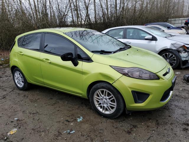 3FADP4EJ9CM129528 - 2012 FORD FIESTA SE GREEN photo 4