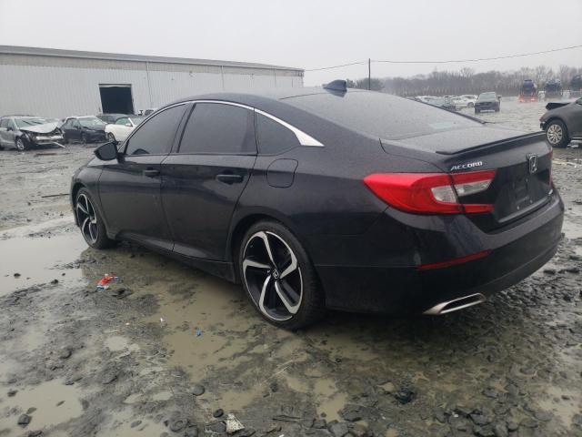 1HGCV1F33KA010042 - 2019 HONDA ACCORD SPORT BLACK photo 2