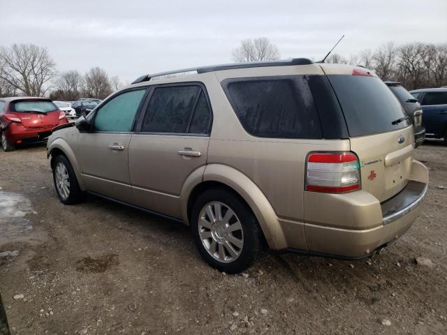 1FMDK06W88GA31373 - 2008 FORD TAURUS X LIMITED TAN photo 2