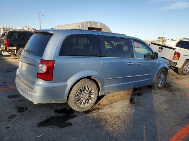 2C4RC1CG5DR534572 - 2013 CHRYSLER TOWN & COU TOURING L BLUE photo 3