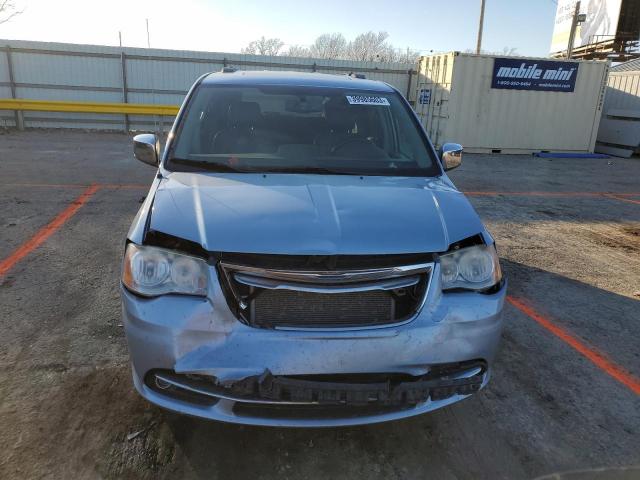 2C4RC1CG5DR534572 - 2013 CHRYSLER TOWN & COU TOURING L BLUE photo 5
