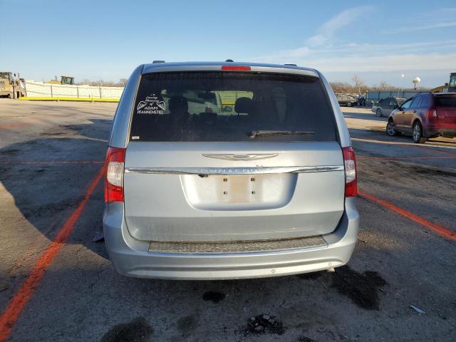 2C4RC1CG5DR534572 - 2013 CHRYSLER TOWN & COU TOURING L BLUE photo 6