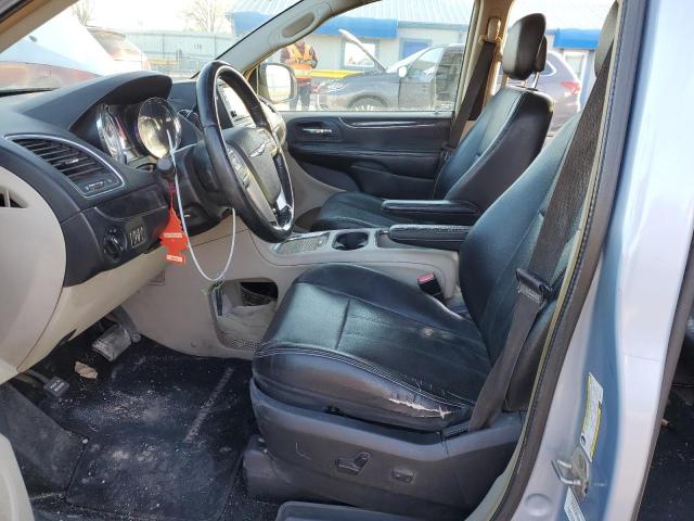 2C4RC1CG5DR534572 - 2013 CHRYSLER TOWN & COU TOURING L BLUE photo 7