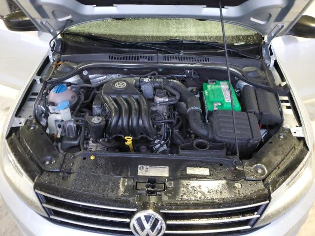 3VW2K7AJ2FM421319 - 2015 VOLKSWAGEN JETTA BASE 银色 照片 11