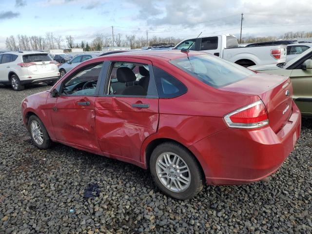 1FAHP35NX9W145129 - 2009 FORD FOCUS SE RED photo 2