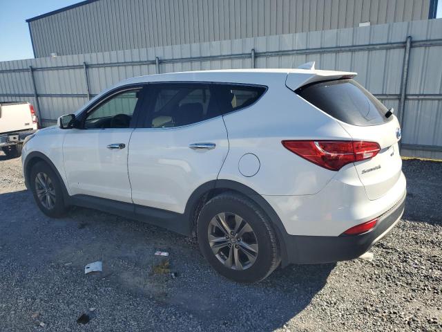 5XYZT3LB4DG048436 - 2013 HYUNDAI SANTA FE S WHITE photo 2