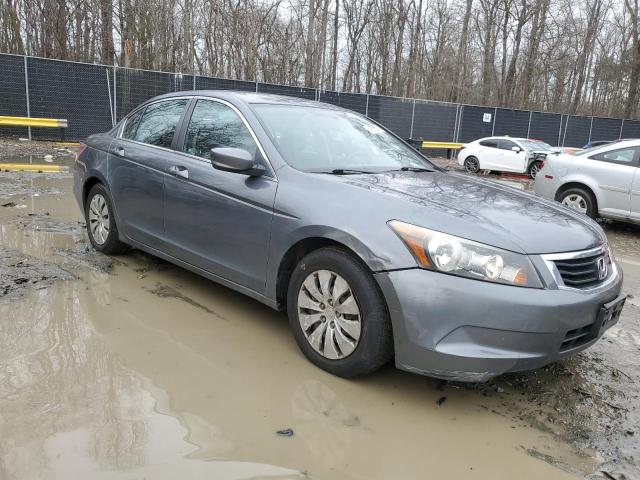 1HGCP2F30AA002947 - 2010 HONDA ACCORD LX GRAY photo 4