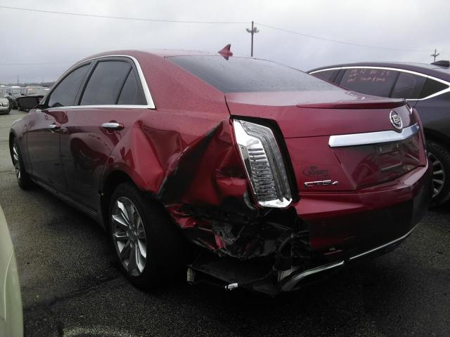 1G6AW5SX2E0124372 - 2014 CADILLAC CTS RED photo 2