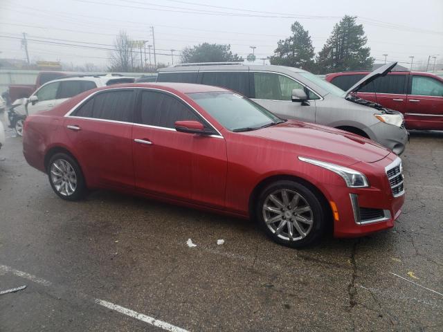 1G6AW5SX2E0124372 - 2014 CADILLAC CTS RED photo 4