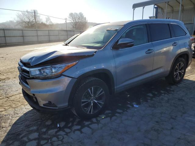 5TDKKRFHXGS504650 - 2016 TOYOTA HIGHLANDER XLE SILVER photo 1