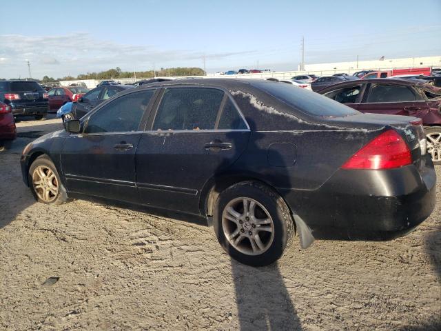 1HGCM56867A040018 - 2007 HONDA ACCORD EX BLACK photo 2