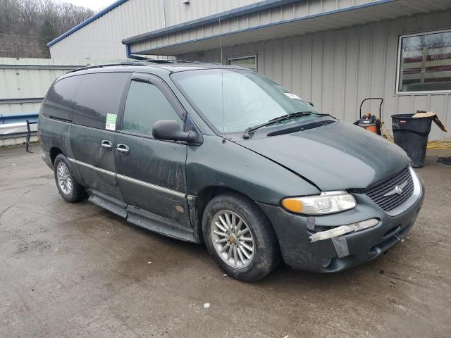 1C4GP64L8YB535465 - 2000 CHRYSLER TOWN & COU LIMITED GREEN photo 4