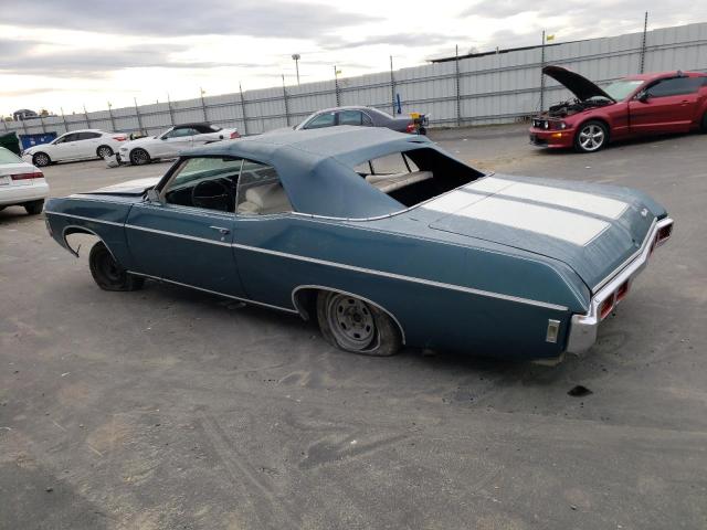 164679S059570 - 1969 CHEVROLET IMPALA BLUE photo 2