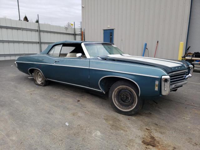 164679S059570 - 1969 CHEVROLET IMPALA BLUE photo 4