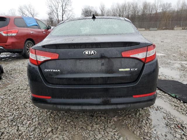 KNAGM4AD5D5050913 - 2013 KIA OPTIMA HYBRID BLACK photo 6