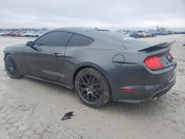 1FA6P8TH5K5193019 - 2019 FORD MUSTANG GRAY photo 2