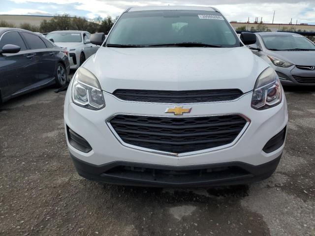 2GNALBEKXH1602073 - 2017 CHEVROLET EQUINOX LS WHITE photo 5