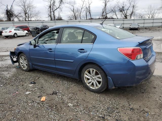 JF1GJAB6XGH002410 - 2016 SUBARU IMPREZA PREMIUM BLUE photo 2