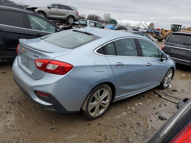 1G1BF5SMXH7214803 - 2017 CHEVROLET CRUZE PREMIER BLUE photo 3