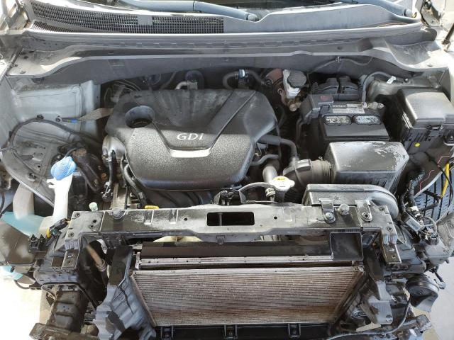 KNDJN2A24F7178317 - 2015 KIA SOUL GRAY photo 11