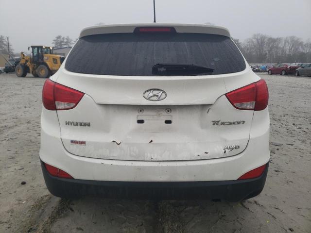 KM8JUCAC6DU707391 - 2013 HYUNDAI TUCSON GLS WHITE photo 6