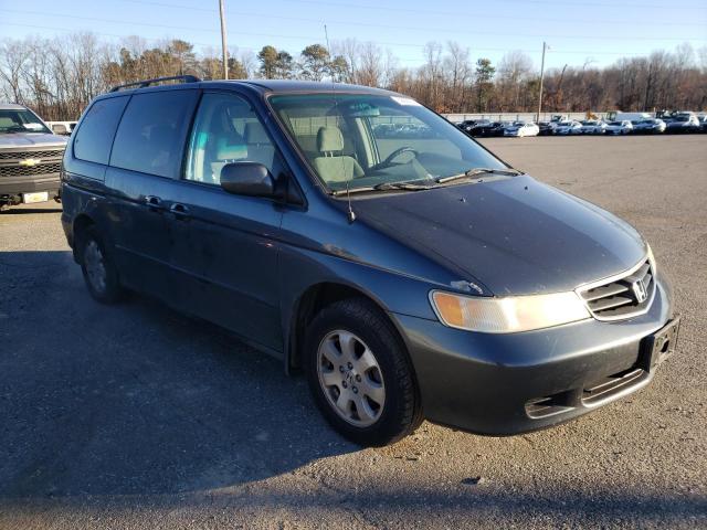 5FNRL18684B077994 - 2004 HONDA ODYSSEY EX GRAY photo 4