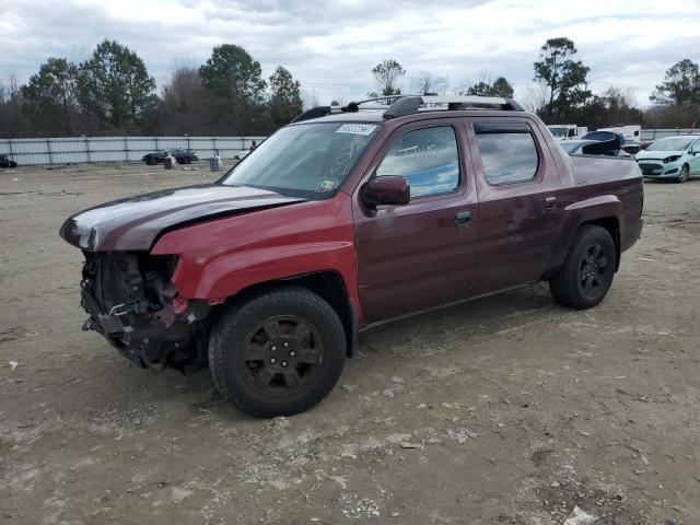 2HJYK16518H530390 - 2008 HONDA RIDGELINE RTL BURGUNDY photo 1