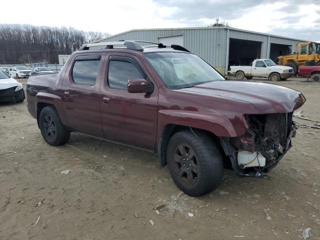 2HJYK16518H530390 - 2008 HONDA RIDGELINE RTL BURGUNDY photo 4