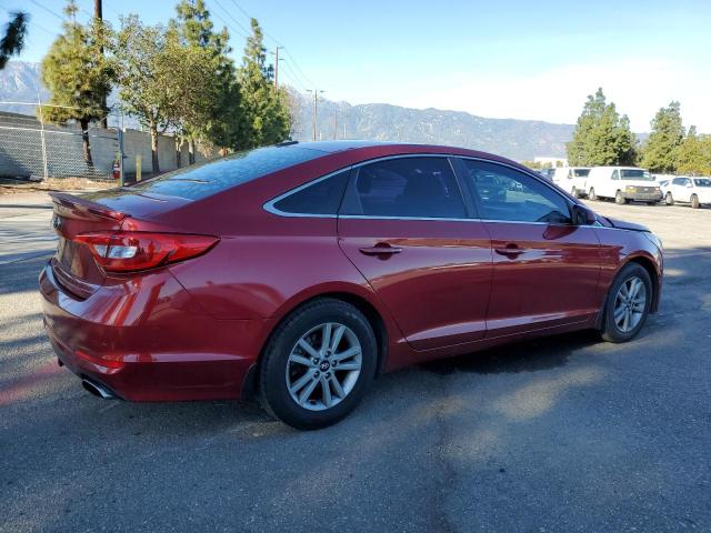 5NPE24AF2FH202599 - 2015 HYUNDAI SONATA SE BURGUNDY photo 3