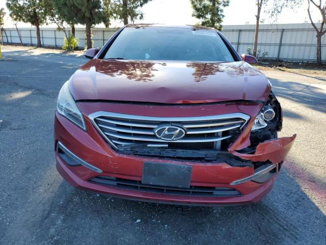 5NPE24AF2FH202599 - 2015 HYUNDAI SONATA SE BURGUNDY photo 5