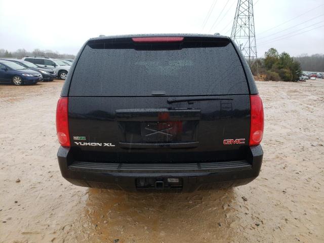 1GKUKKE31AR203183 - 2010 GMC YUKON XL K1500 SLT BLACK photo 6