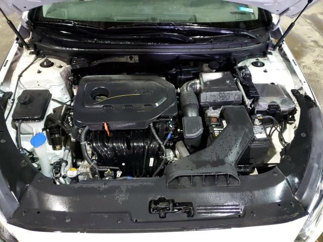 5NPE24AF0KH820403 - 2019 HYUNDAI SONATA SE WHITE photo 11