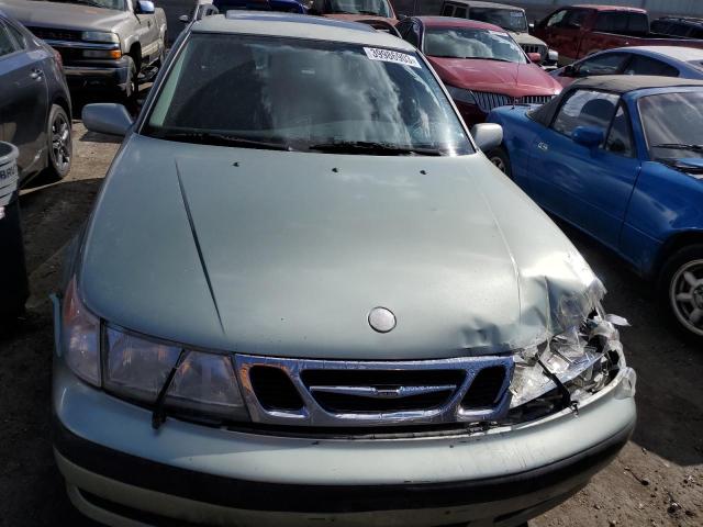 YS3EF58Z013002280 - 2001 SAAB 9-5 SE GREEN photo 5