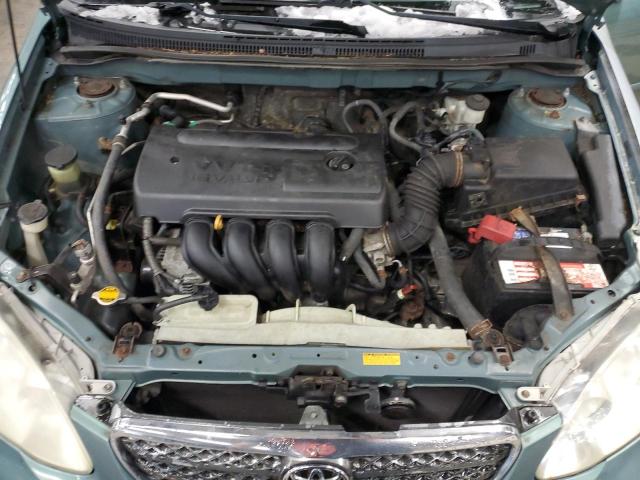 2T1BR32E66C620259 - 2006 TOYOTA COROLLA CE TEAL photo 11