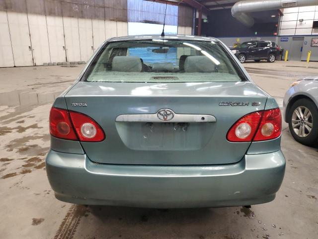 2T1BR32E66C620259 - 2006 TOYOTA COROLLA CE TEAL photo 6