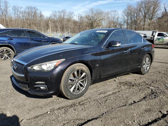 JN1BV7AP4FM348970 - 2015 INFINITI Q50 BASE BLACK photo 1