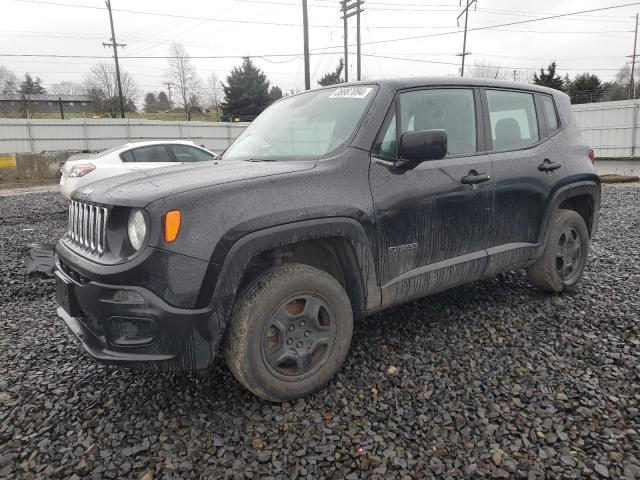 ZACCJBAH6HPF50545 - 2017 JEEP RENEGADE SPORT BLACK photo 1