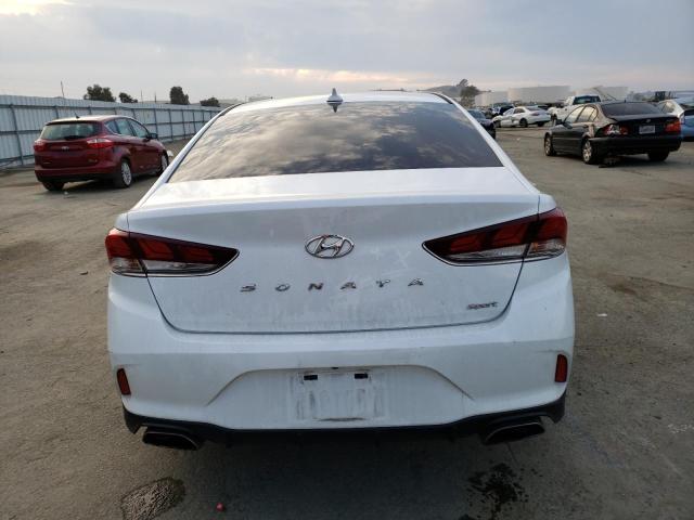 5NPE34AF9JH597287 - 2018 HYUNDAI SONATA SPORT WHITE photo 6