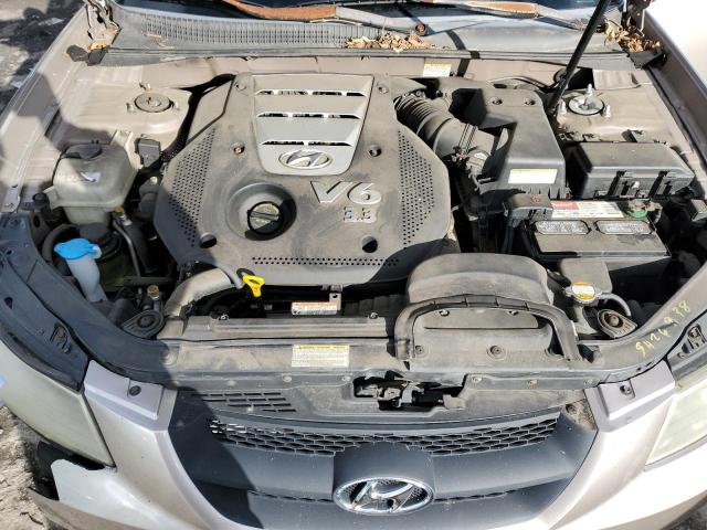 5NPEU46F06H042774 - 2006 HYUNDAI SONATA GLS GOLD photo 11