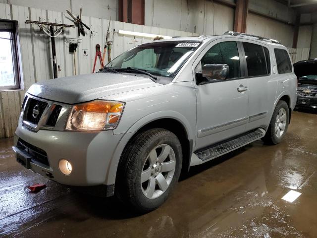 5N1AA0NCXBN604984 - 2011 NISSAN ARMADA SV SILVER photo 1