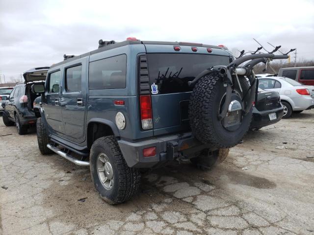 5GRGN23U56H118516 - 2006 HUMMER H2 GRAY photo 2