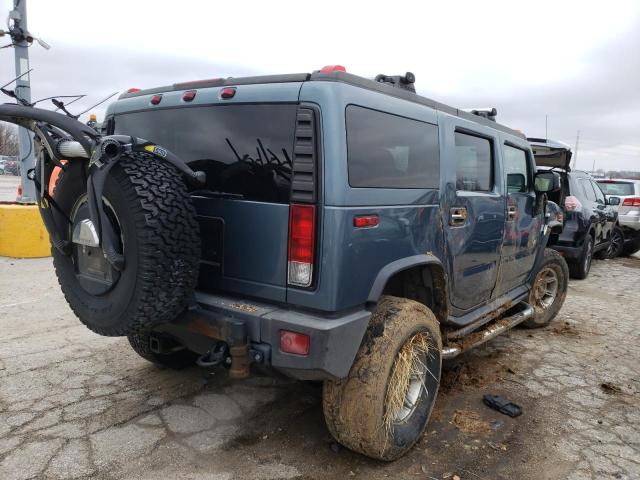 5GRGN23U56H118516 - 2006 HUMMER H2 GRAY photo 3