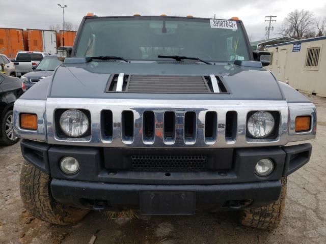 5GRGN23U56H118516 - 2006 HUMMER H2 GRAY photo 5