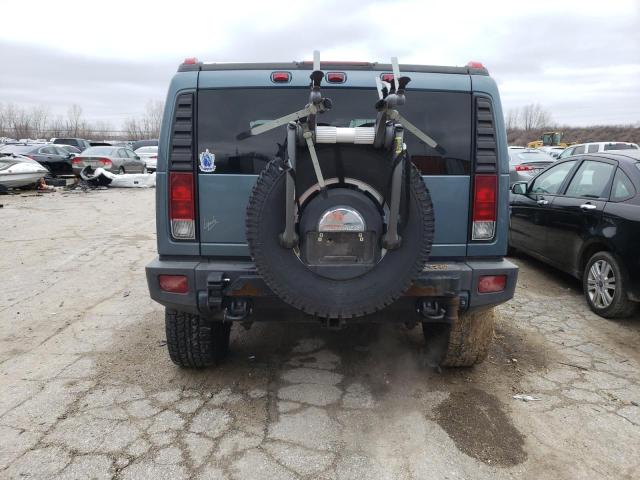 5GRGN23U56H118516 - 2006 HUMMER H2 GRAY photo 6