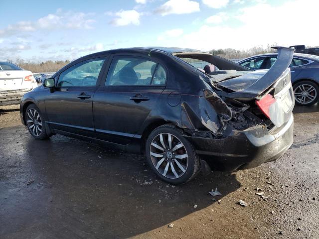 2HGFA55519H704114 - 2009 HONDA CIVIC SI BLACK photo 2