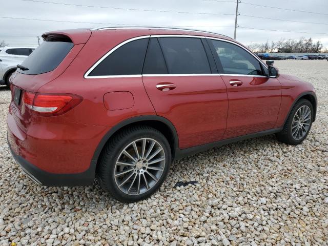 WDC0G4JB8GF010568 - 2016 MERCEDES-BENZ GLC 300 RED photo 3