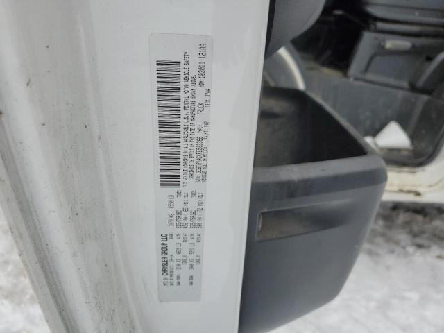 3C6TRVAGXFE502386 - 2015 RAM PROMASTER 1500 STANDARD WHITE photo 13