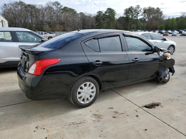 3N1CN7AP7GL859878 - 2016 NISSAN VERSA S BLACK photo 3