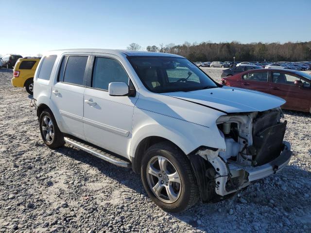 5FNYF3H50DB036085 - 2013 HONDA PILOT EXL WHITE photo 4